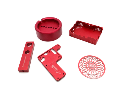 CNc processing of surface treatment for industrial parts